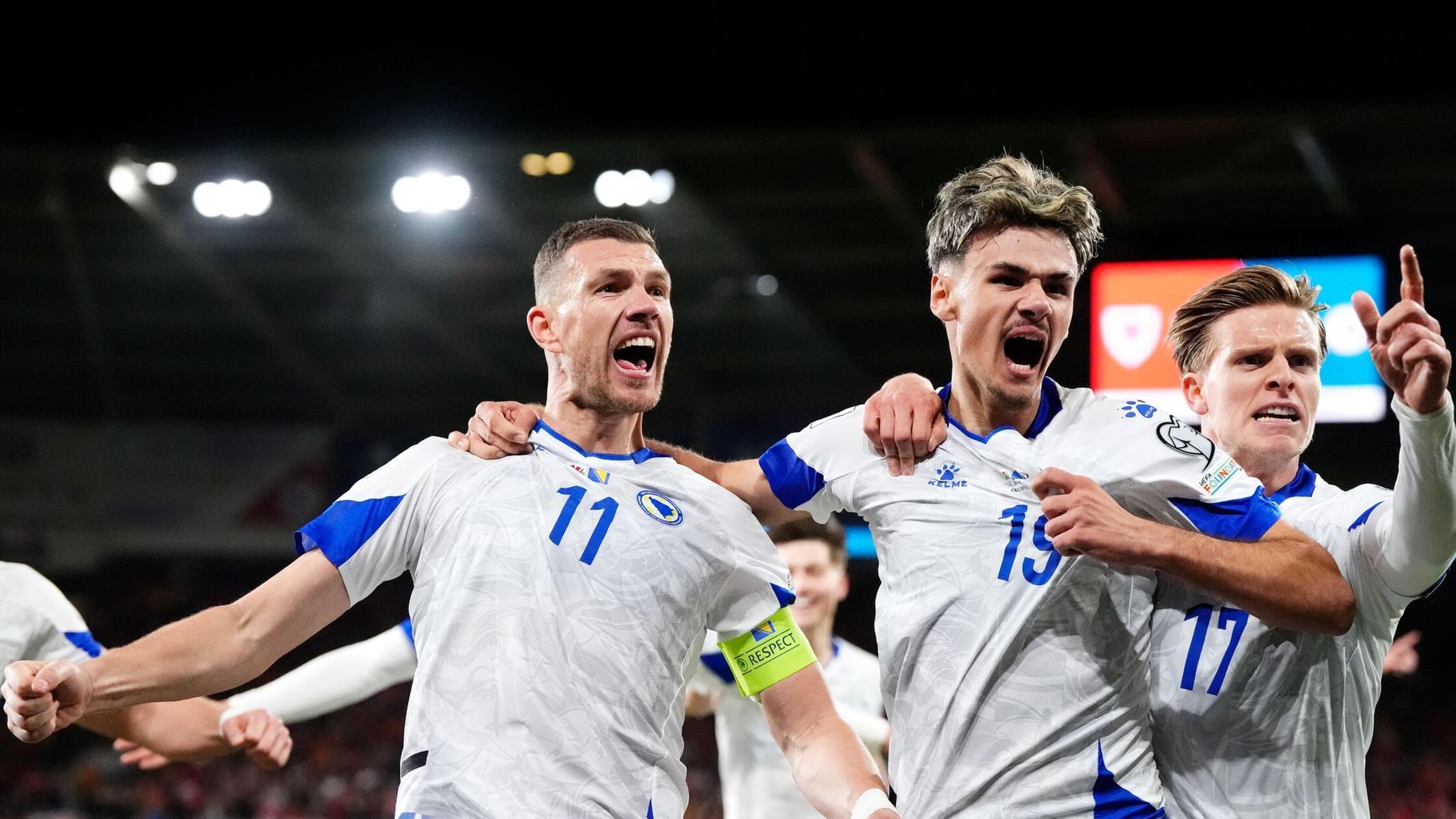WM-Showdown in Zenica: Schießt Dzeko Italien raus?