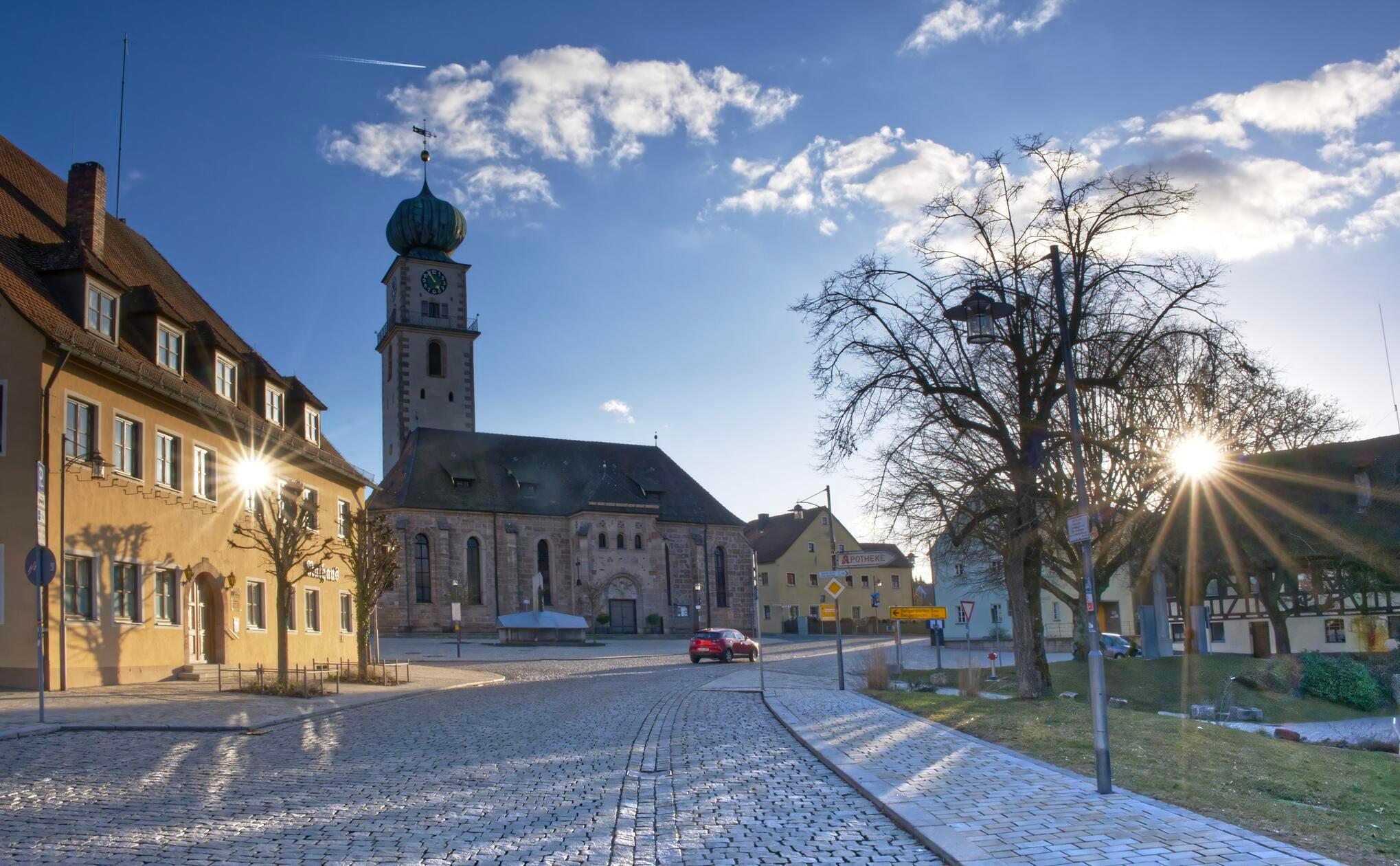 Diese zwei Sonnensterne in Pyrbaum hat unser Leser Dr. Jens Schwenke im richtigen Moment eingefangen.