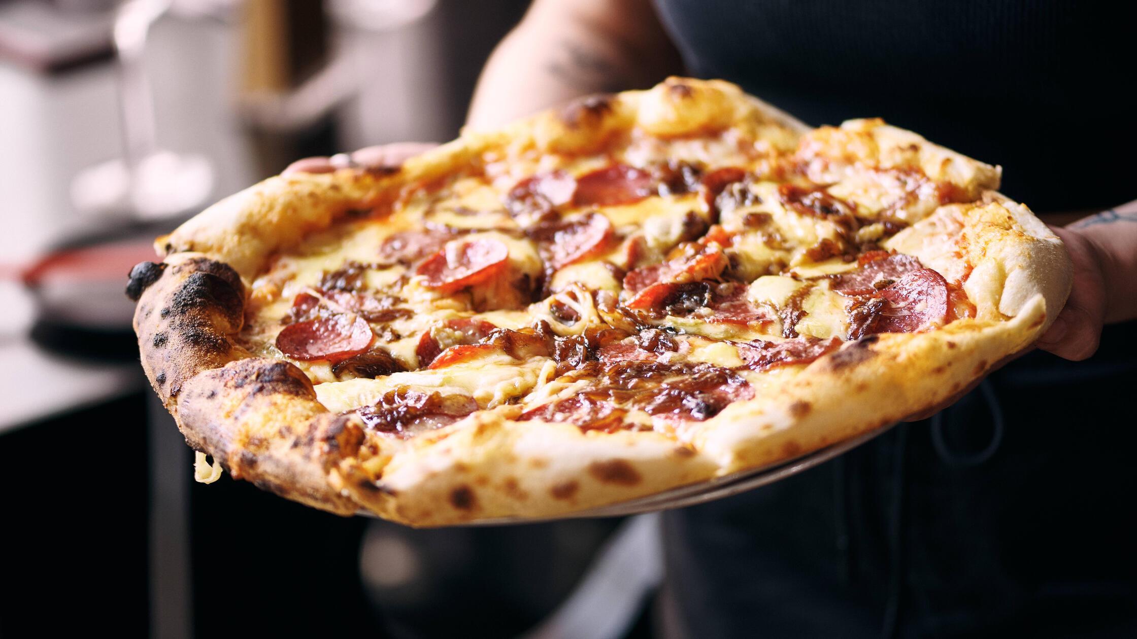 Gourmet Pizza Close Up Series Quito, Pichincha, Ec