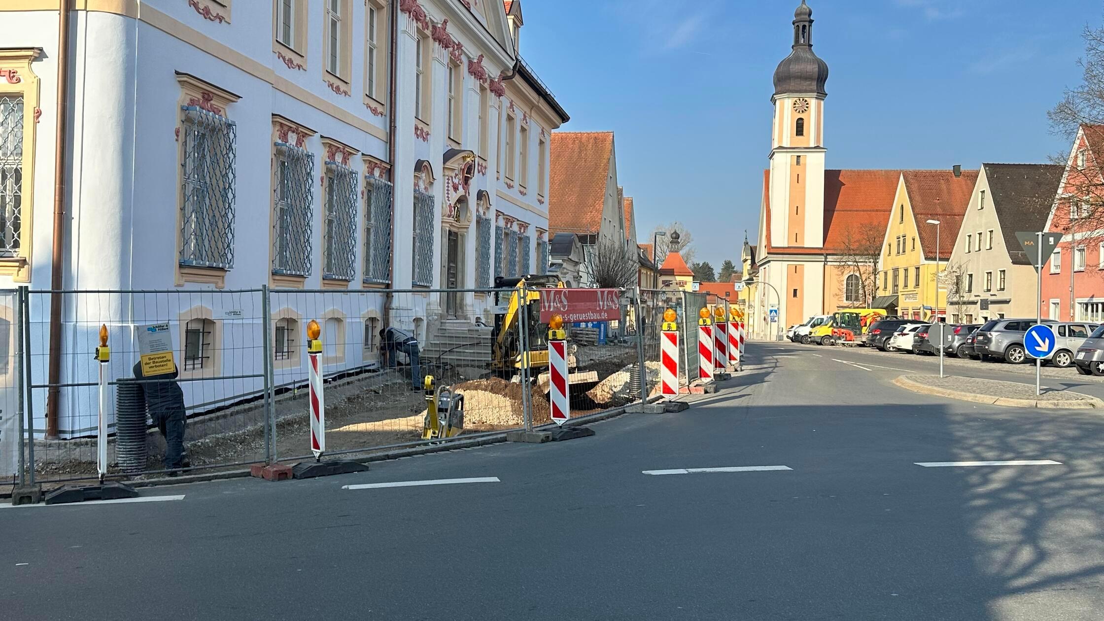 Baustelle Gilardihaus Allersberg März 2026