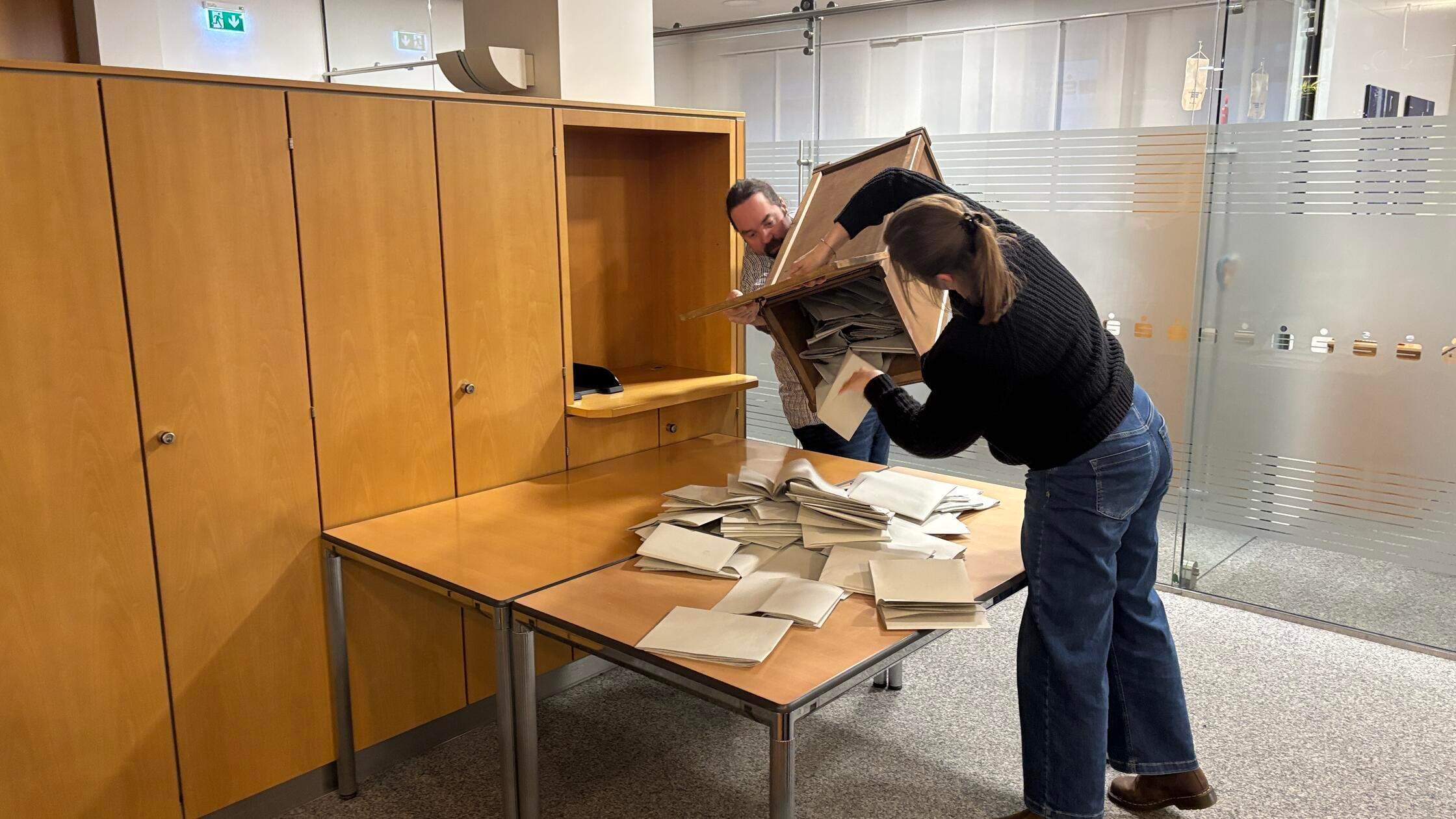 Urne Auskippen Sparkasse Gunzenhausen 2026