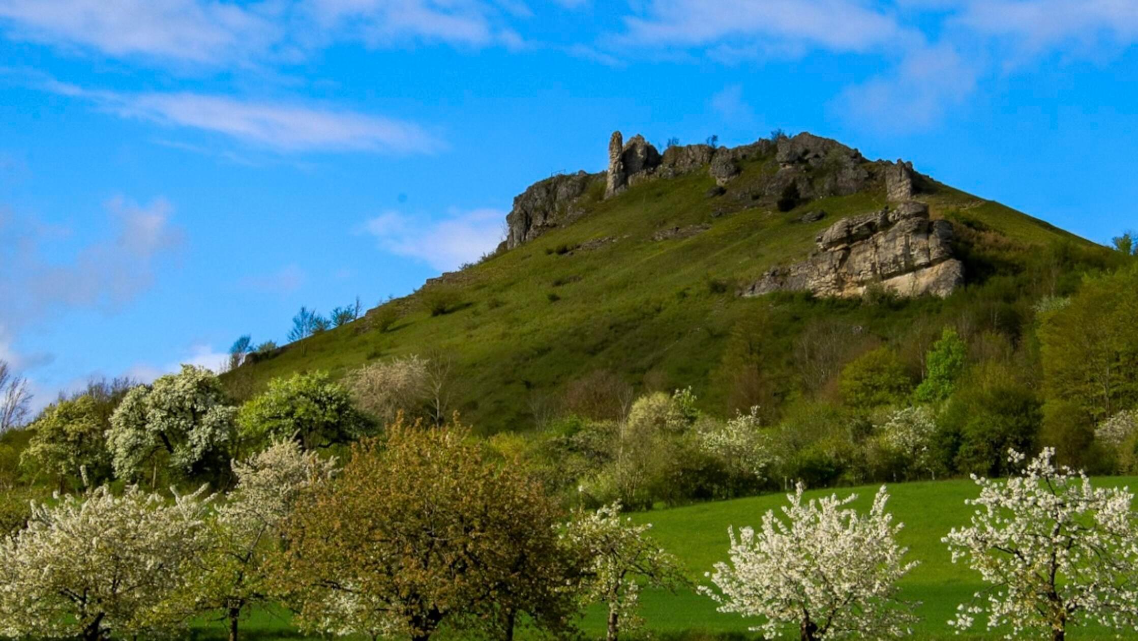 Unsere Leserin hat uns sonnig hübsche Impressionen vom Walberla geschickt.