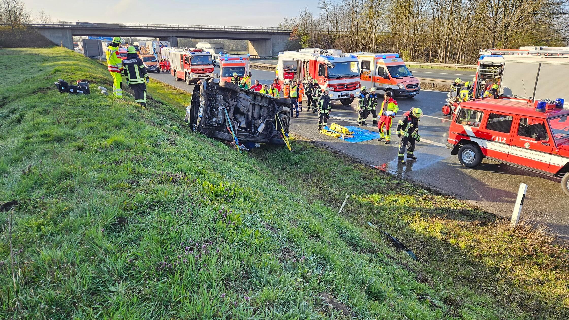 Am Mittwochmorgen (01.03.2026) kam es auf der A3 z