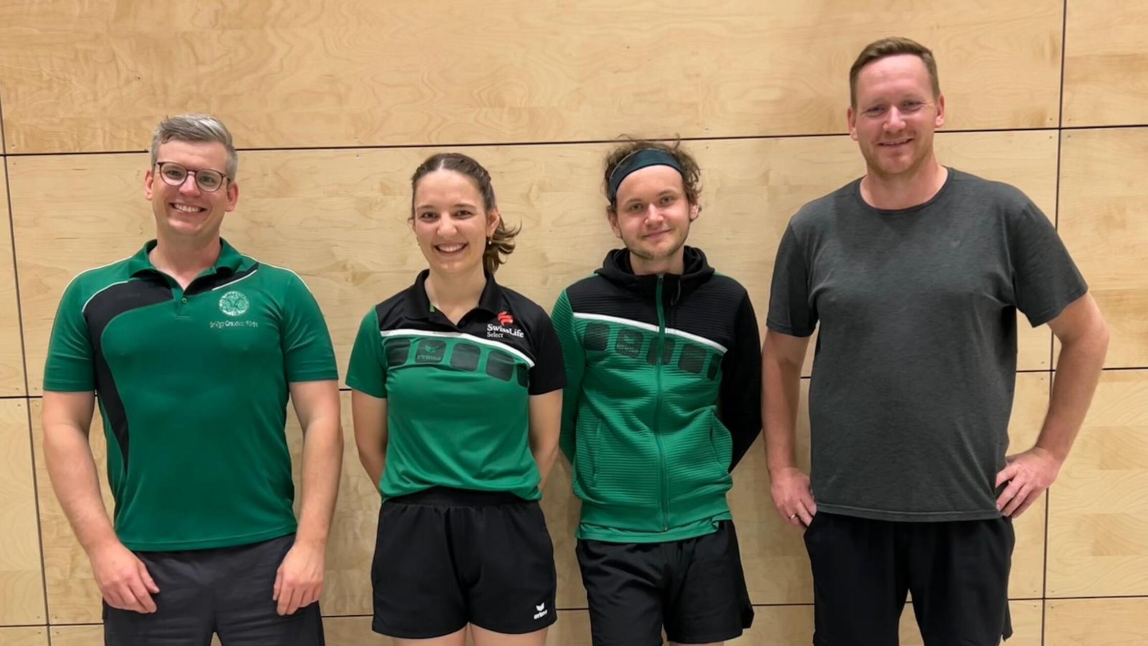 Von links: Thomas Bayer, Ronja Brüchert, Yannis Be