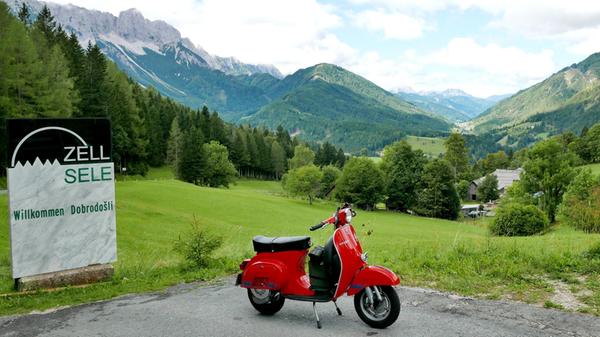 Rund um den Schaidasattel bei Zell leben die Slowenen Österreichs.