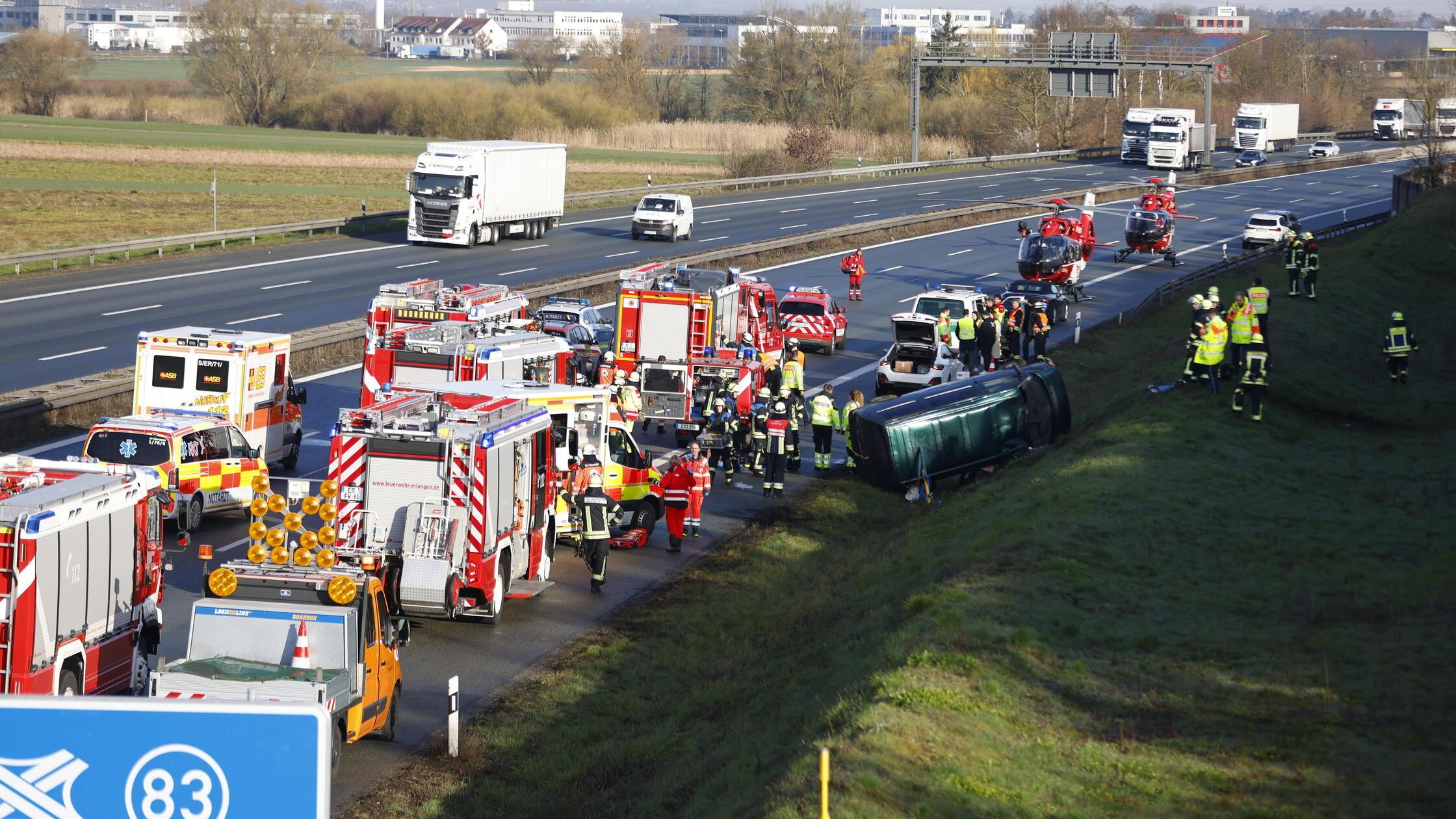 Am Mittwochmorgen (01.03.2026) kam es auf der A3 z