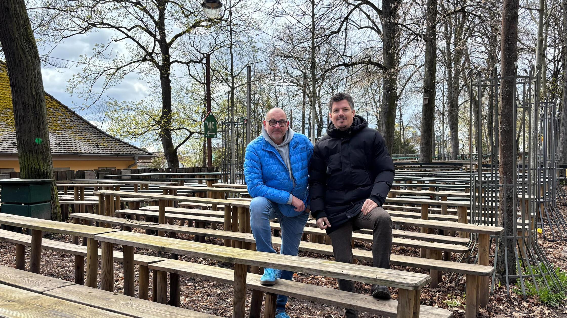 Till Stürmer und Udo Helbig Bergkirchweih Erlangen