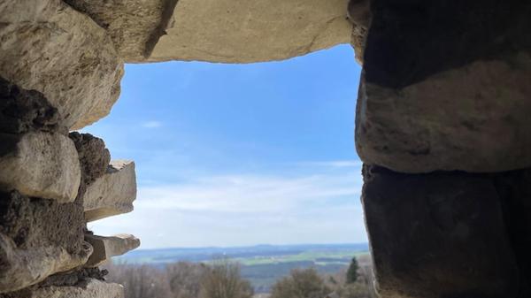 Den Blick aus dem Lesesteinhaus hat unsere Leserin Andrea Mertl festgehalten.