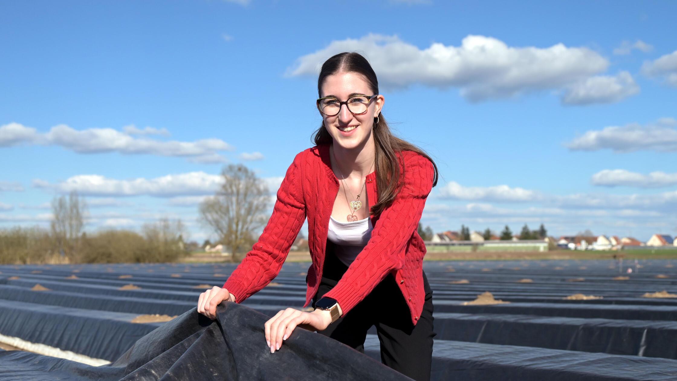 Spargelkönigin Luisa Häring