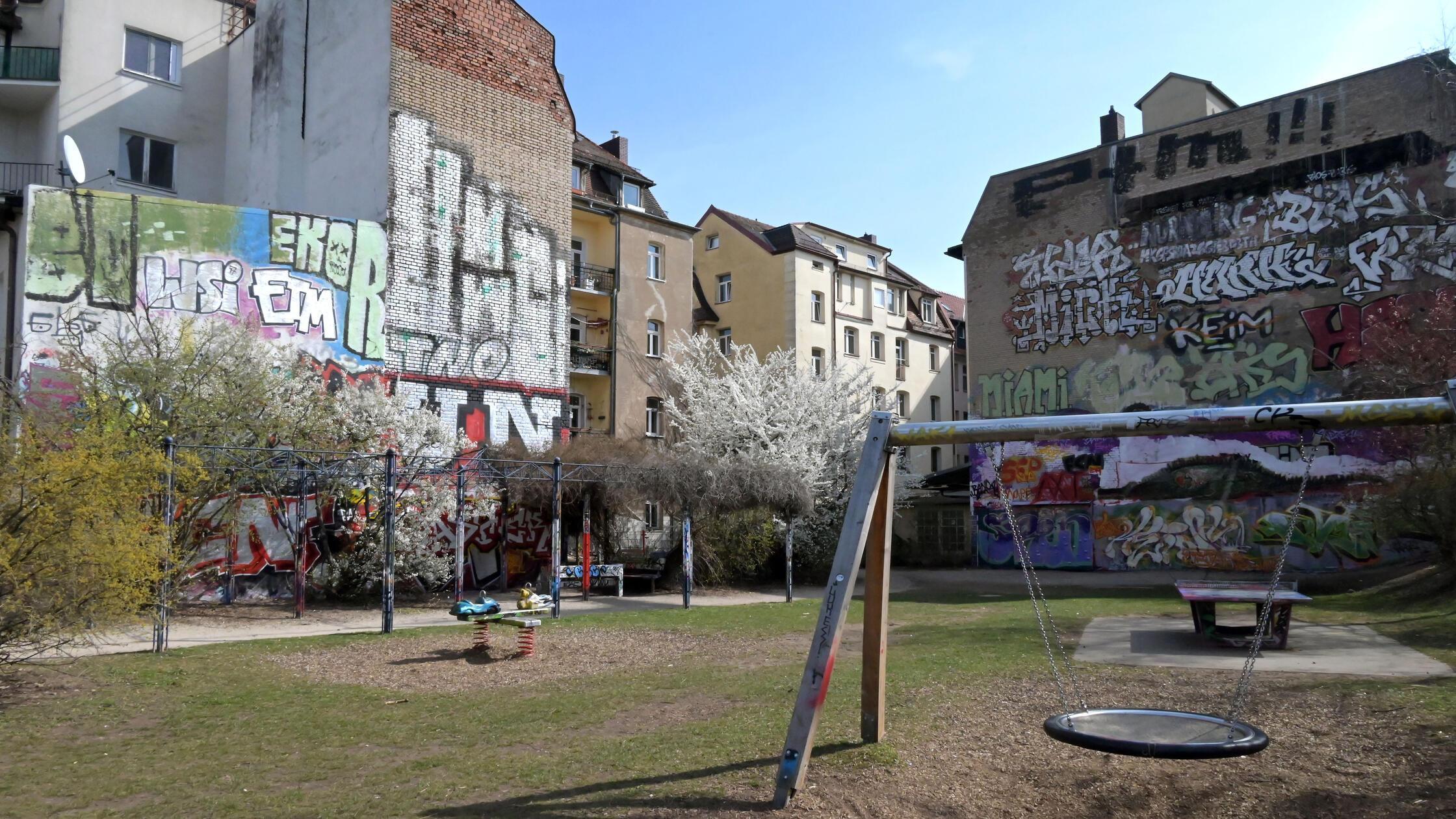 Graffiti in Gostenhof