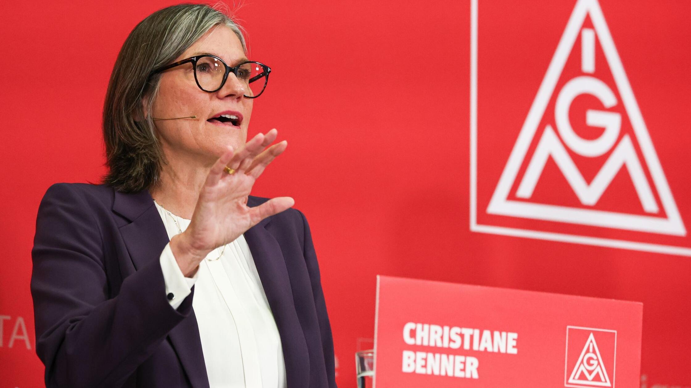Christiane Benner, 1. Vorsitzende der IG Metall, s