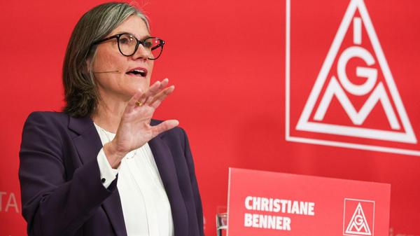 Christiane Benner, 1. Vorsitzende der IG Metall, s