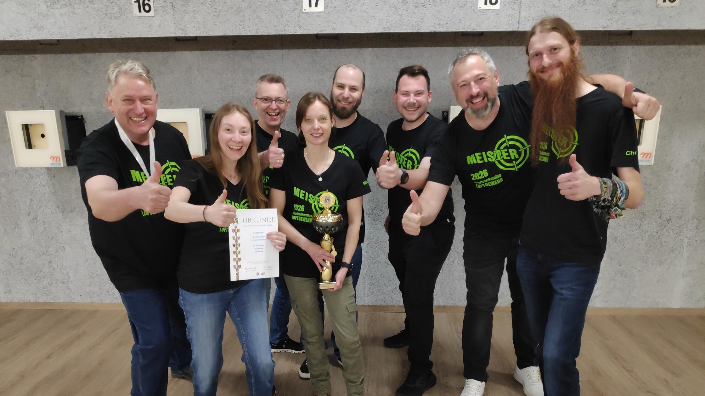 Jürgen Wallowsky (v. li.), Juliana Maier, Wolfgang