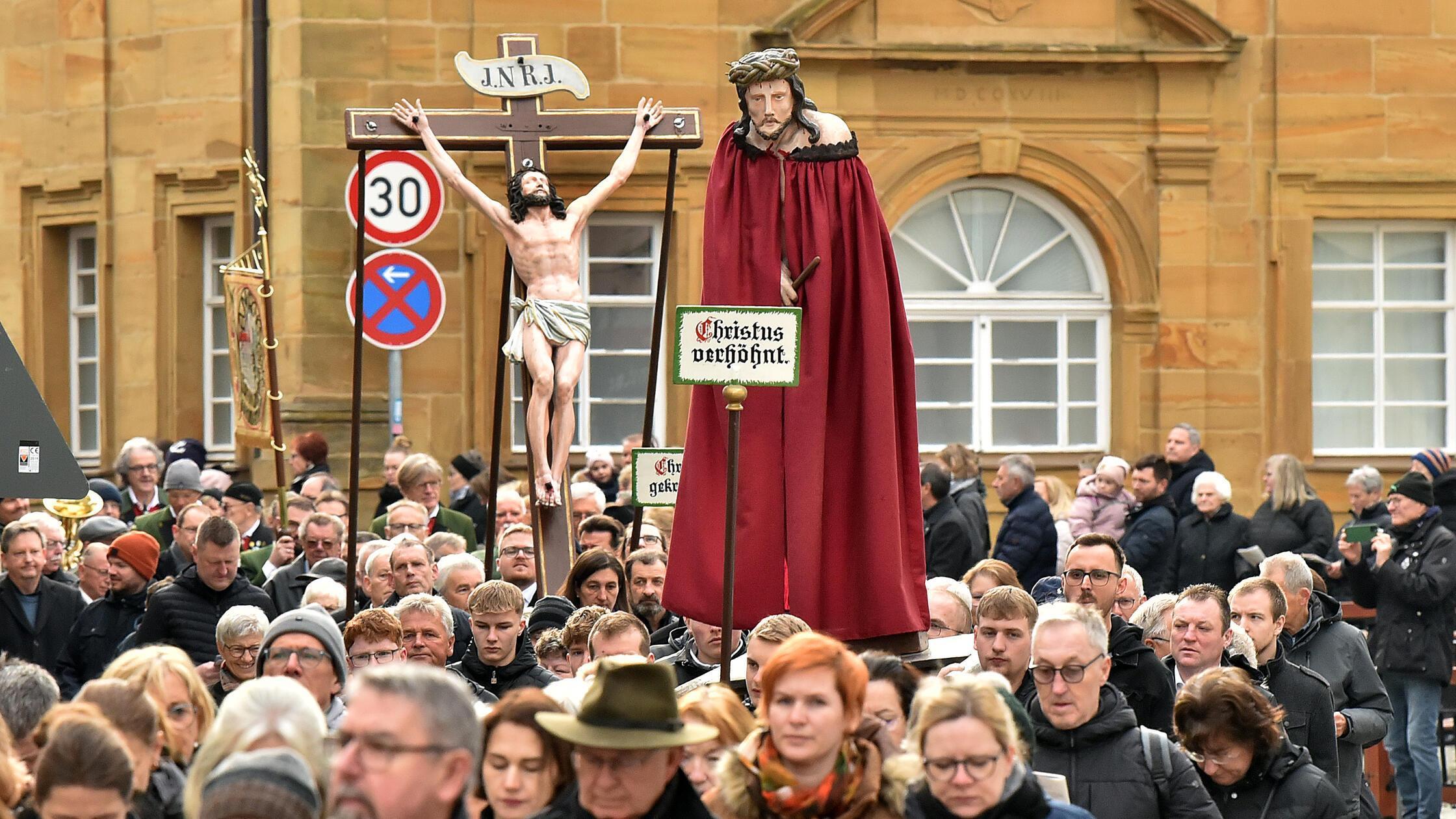 Motiv: Karfreitagsprozession Neunkirchen am Brand