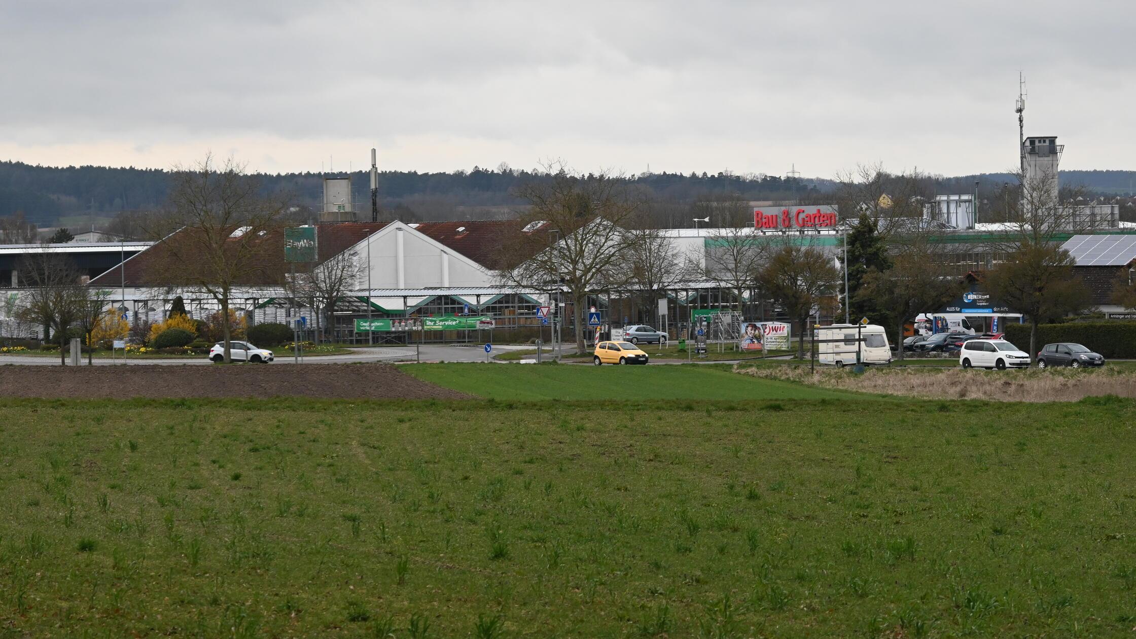 Gunzenhausen VR Bank Gelände