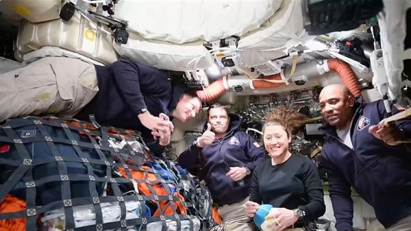 Dieses Bild aus einem von der NASA zur Verfügung g