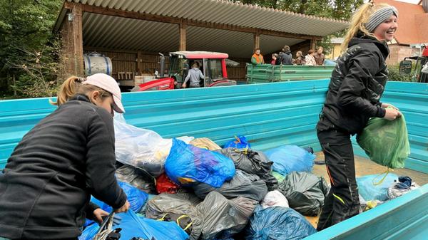 Die Altkleider-Sammlung der Evangelischen Landjuge