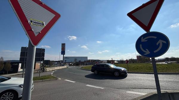 Kreisverkehr Hilpoltstein Autobahn