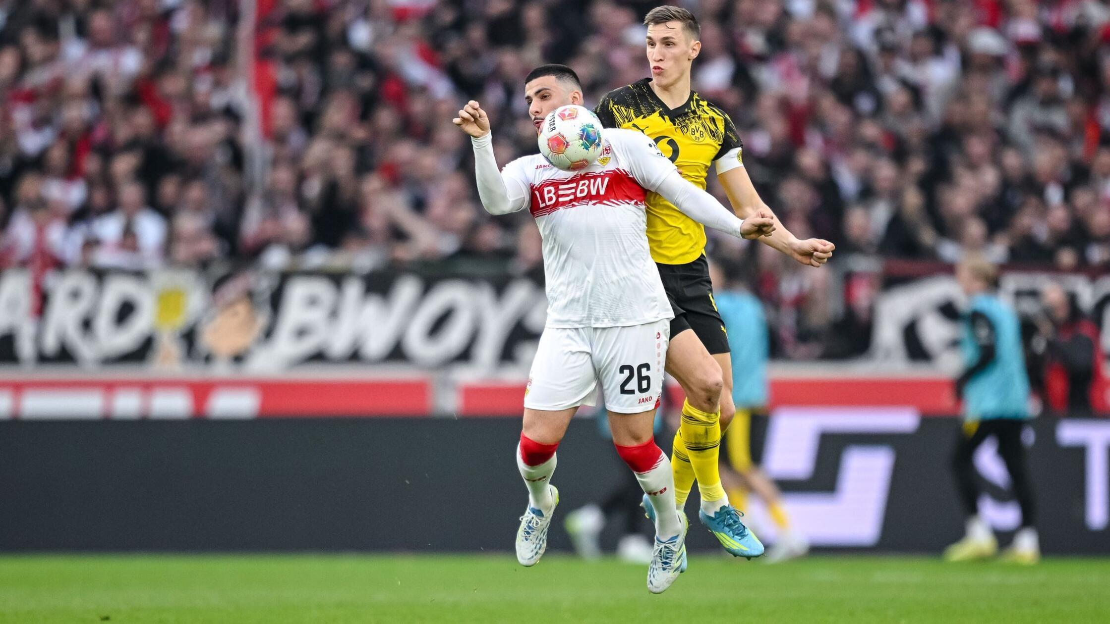 Fußball, Männer: Bundesliga, VfB Stuttgart - Borus