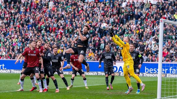 Fußball, Männer: 2. Bundesliga, Hannover 96 - SV E