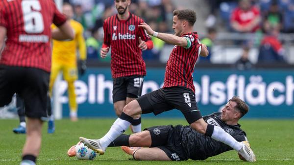 Fußball, Männer: 2. Bundesliga, Hannover 96 - SV E