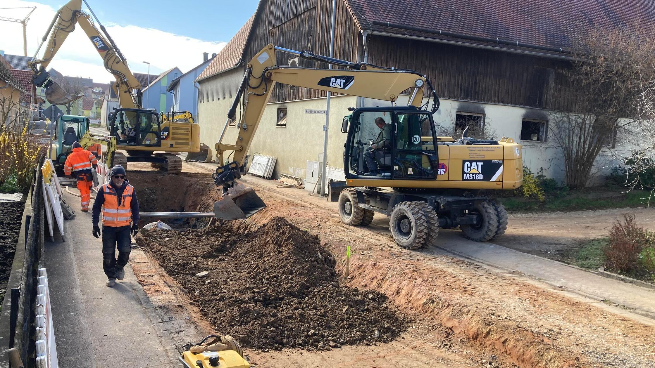 Eine einzige „Großbaustelle“ ist momentan Laibstad