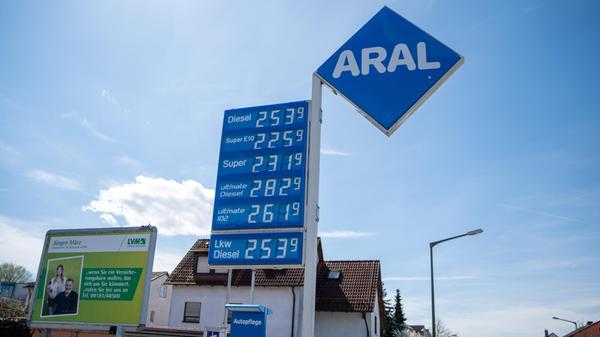 Am Sonntagmittag (05.04.2026) hat der Dieselpreis