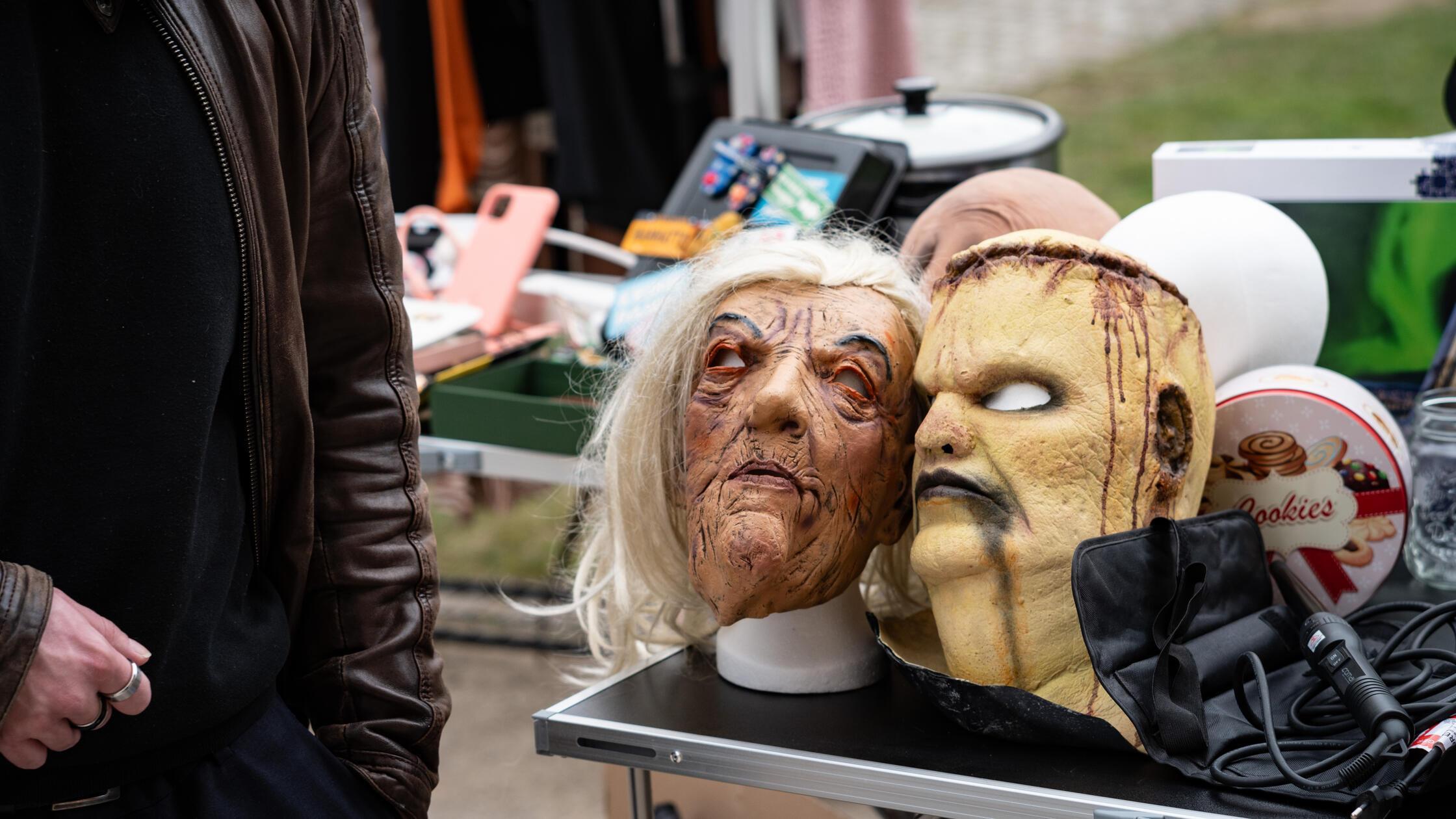 Den Flohmarkt auf dem Erlanger Bohlenplatz gibt es