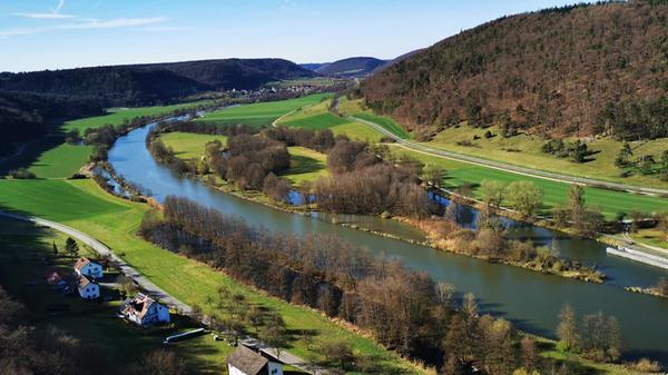 Das schöne Farbenspiel hat Leserin Andrea Weidner beim Blick von der Rosenburg festgehalten.