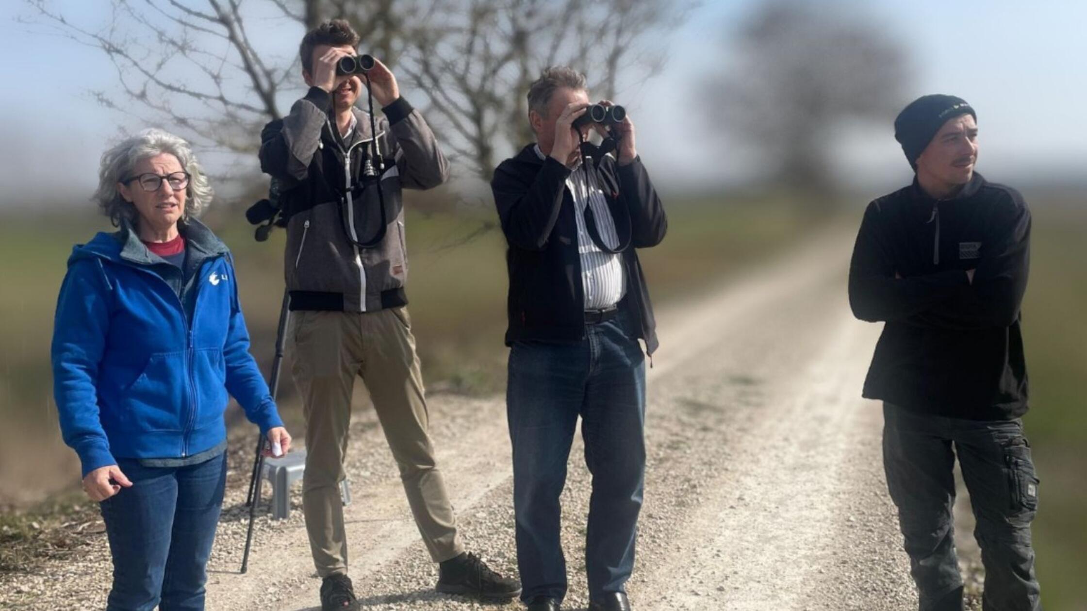 Auf dem Bild von links: Heidi Seiß (Vorsitzende LB