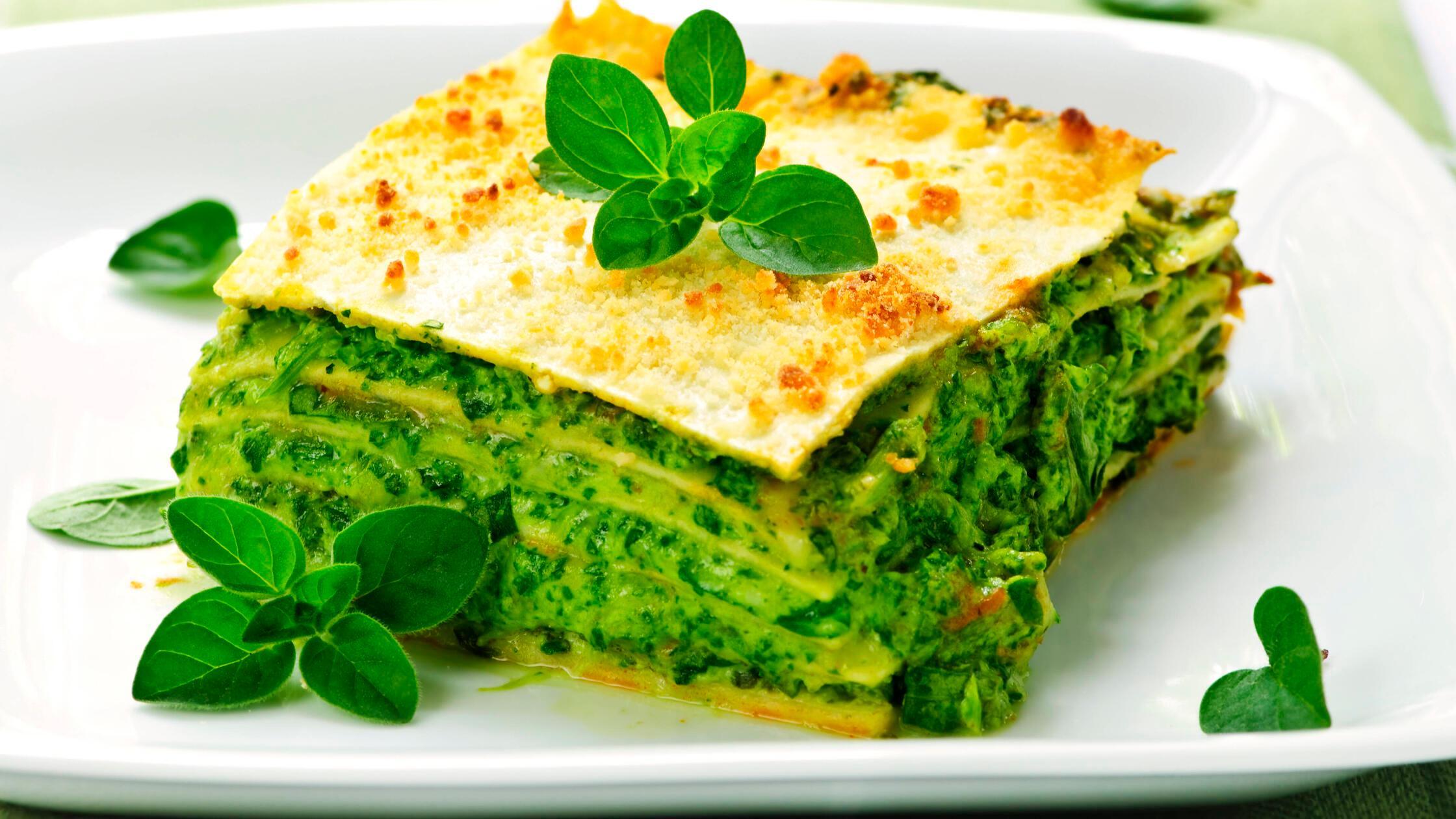 nudelgericht,gemüselasagne,spinatlasagne *** pasta