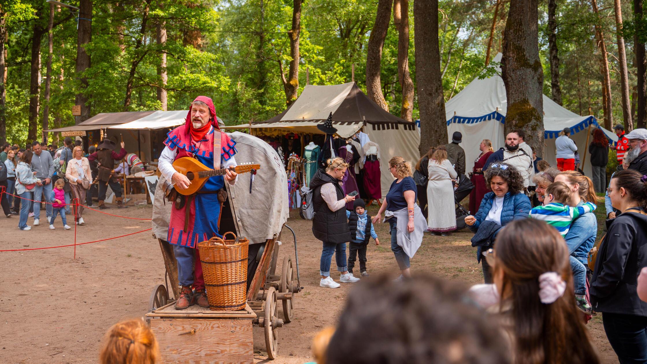 Mittelalterfest in Hilpoltstein vom Jahr 2025.