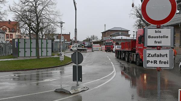 Gunzenhausen Bahnhof Bahnhofsvorplatz