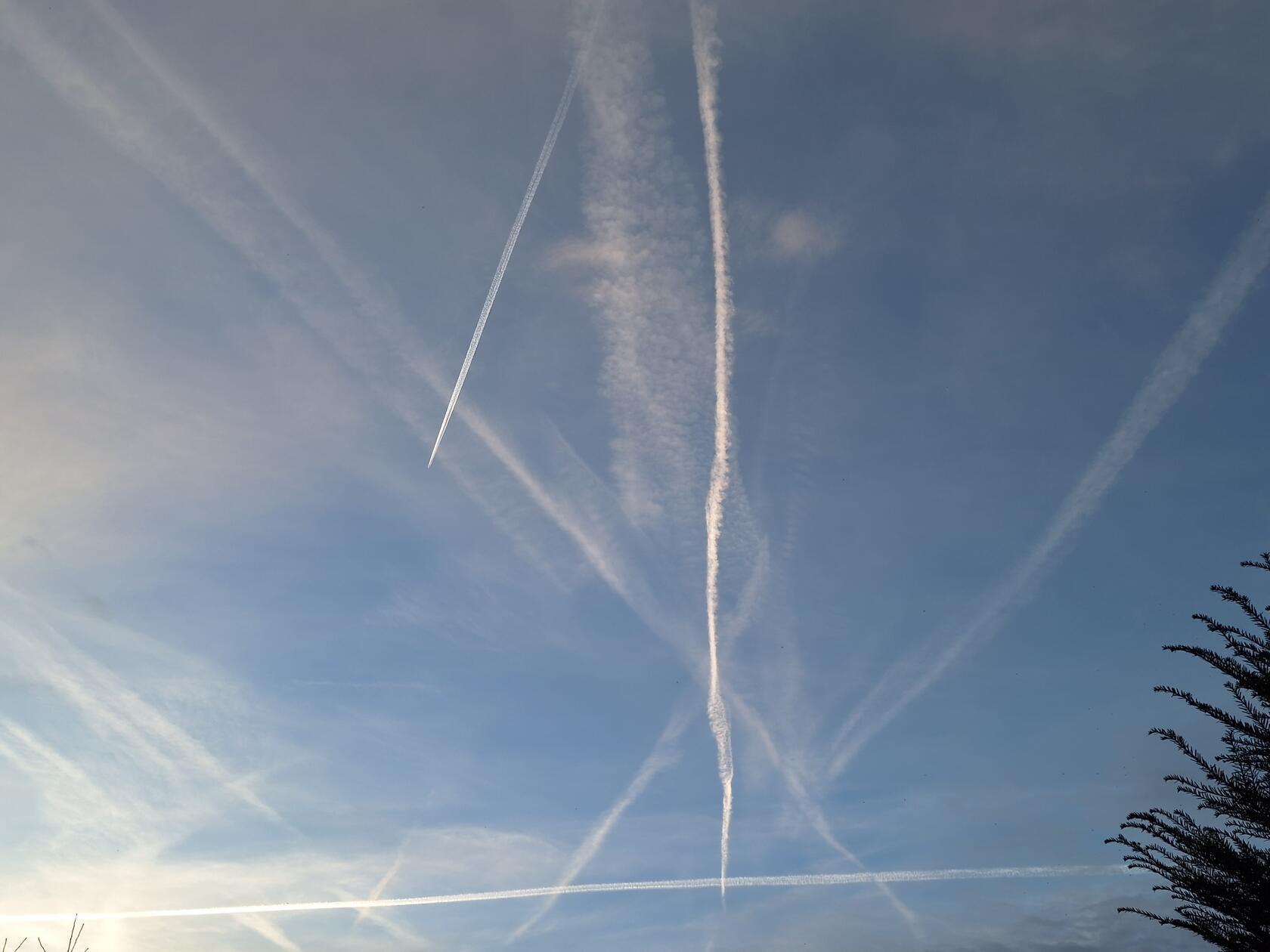 Reger Flugverkehr über Wendelstein