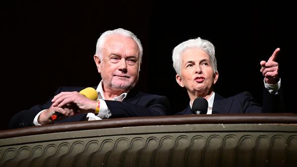 Die FDP Spitzenpolitiker Wolfgang Kubicki (l) und