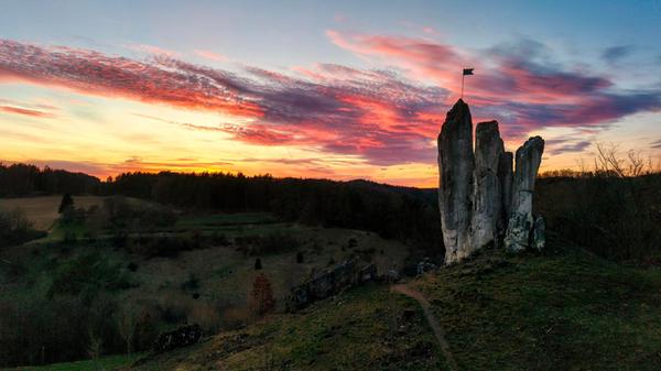 Unser Leser hat dieses tolle Bild von den Drei Zinnen mit einer Drohne aufgenommen.