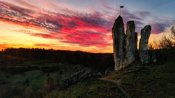 Unser Leser hat dieses tolle Bild von den Drei Zinnen mit einer Drohne aufgenommen.