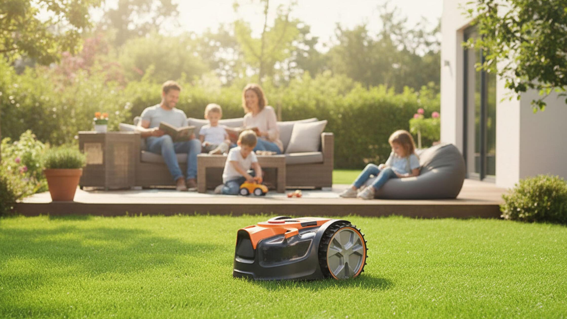 Maehroboter ohne Begrenzungskabel