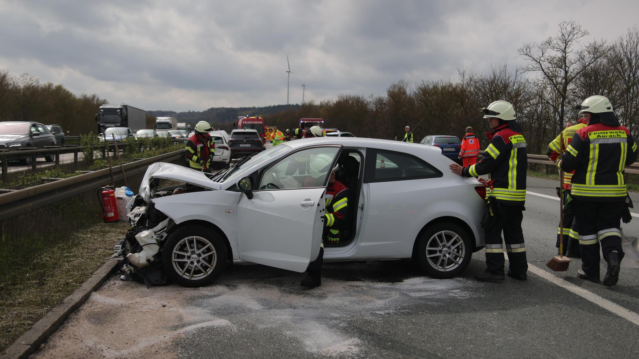 Am Freitag kam es zu einem Verkehrsunfall zwischen