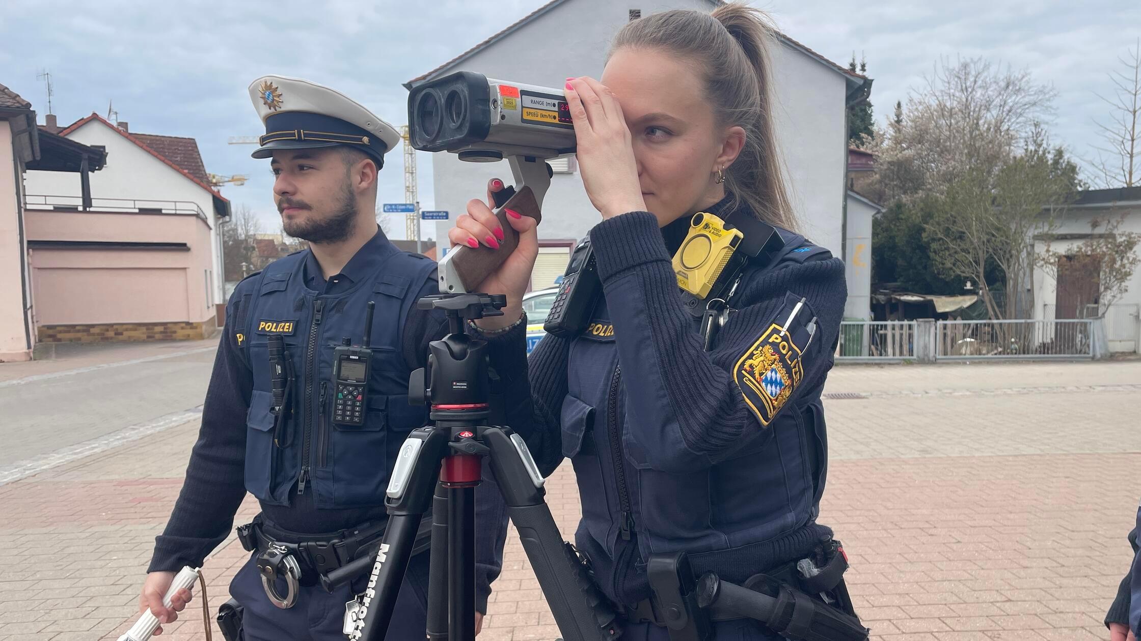 Polizei Gunzenhausen Blitzer Marathon April 2025