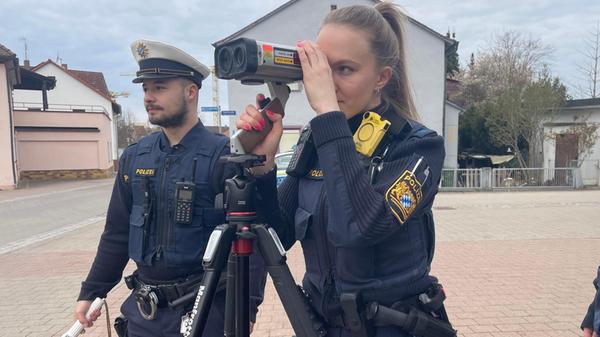 Polizei Gunzenhausen Blitzer Marathon April 2025