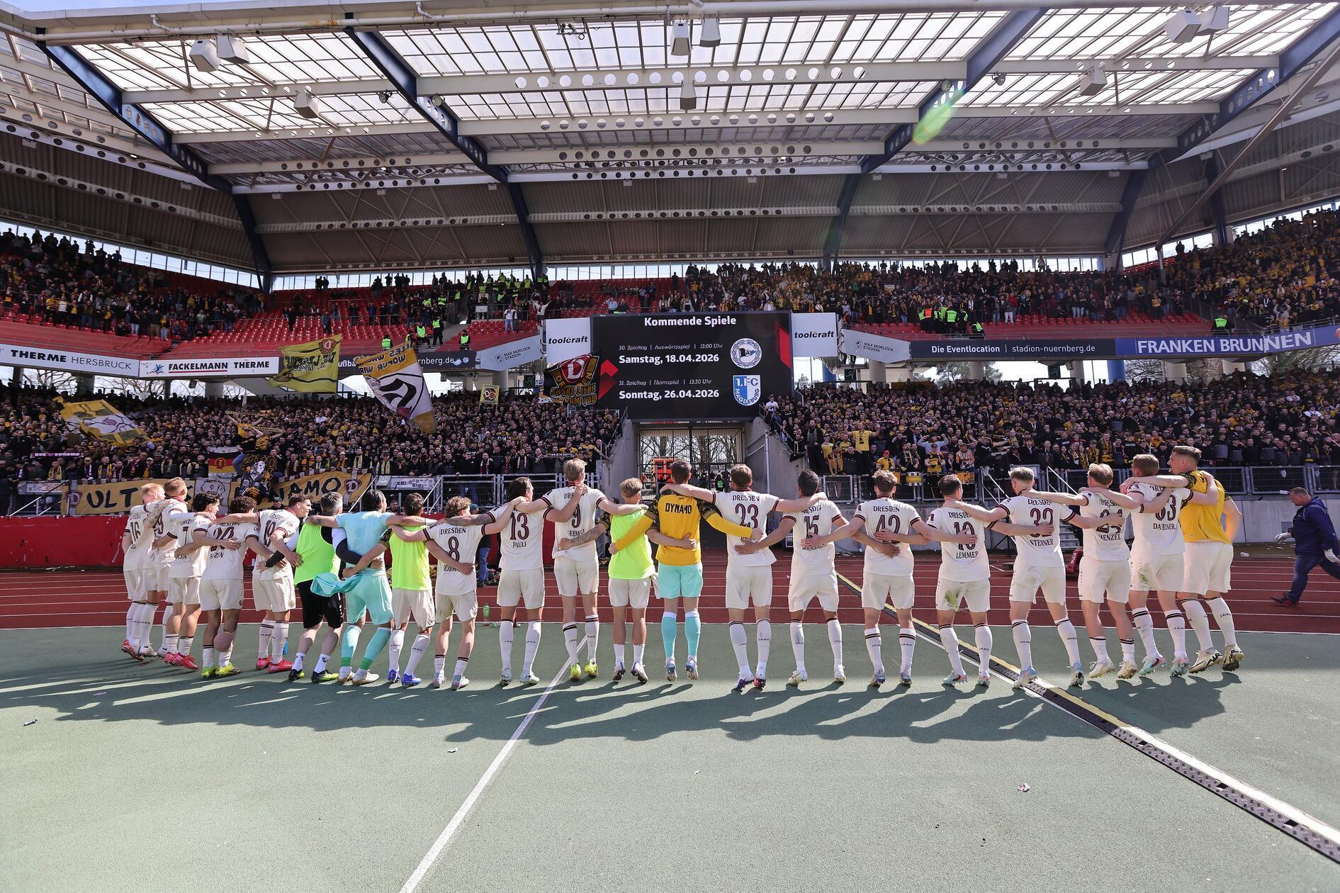 So gewinnt Dynamo Dresden in Nürnberg und feiert enorm wichtige drei Punkte im Keller. Der Club auf der Gegenseite verpasste es, in Durchgang zwei Zwingendes zu erspielen.