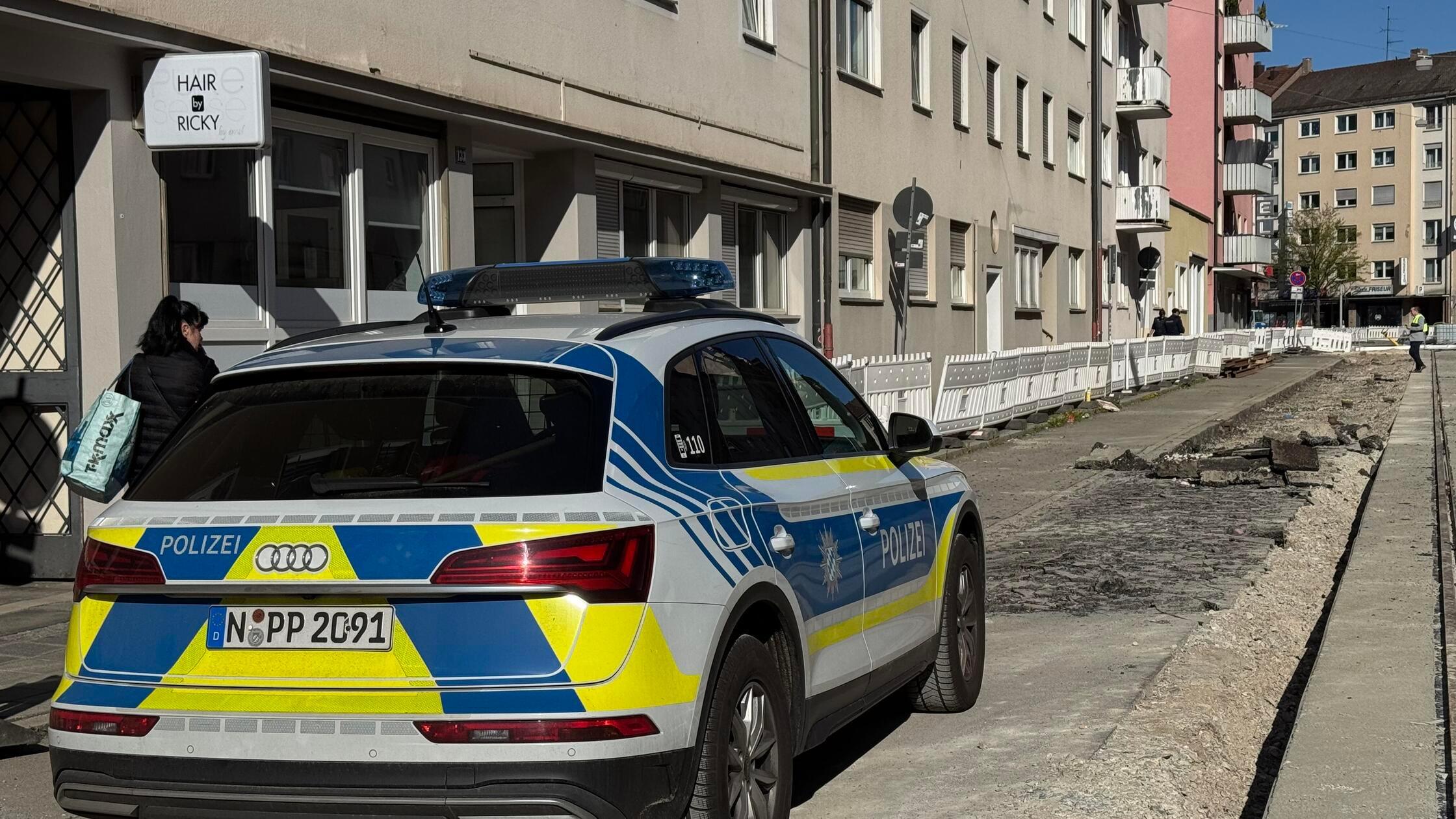 In einem Mehrfamilienhaus in Nürnberg haben Anwohn