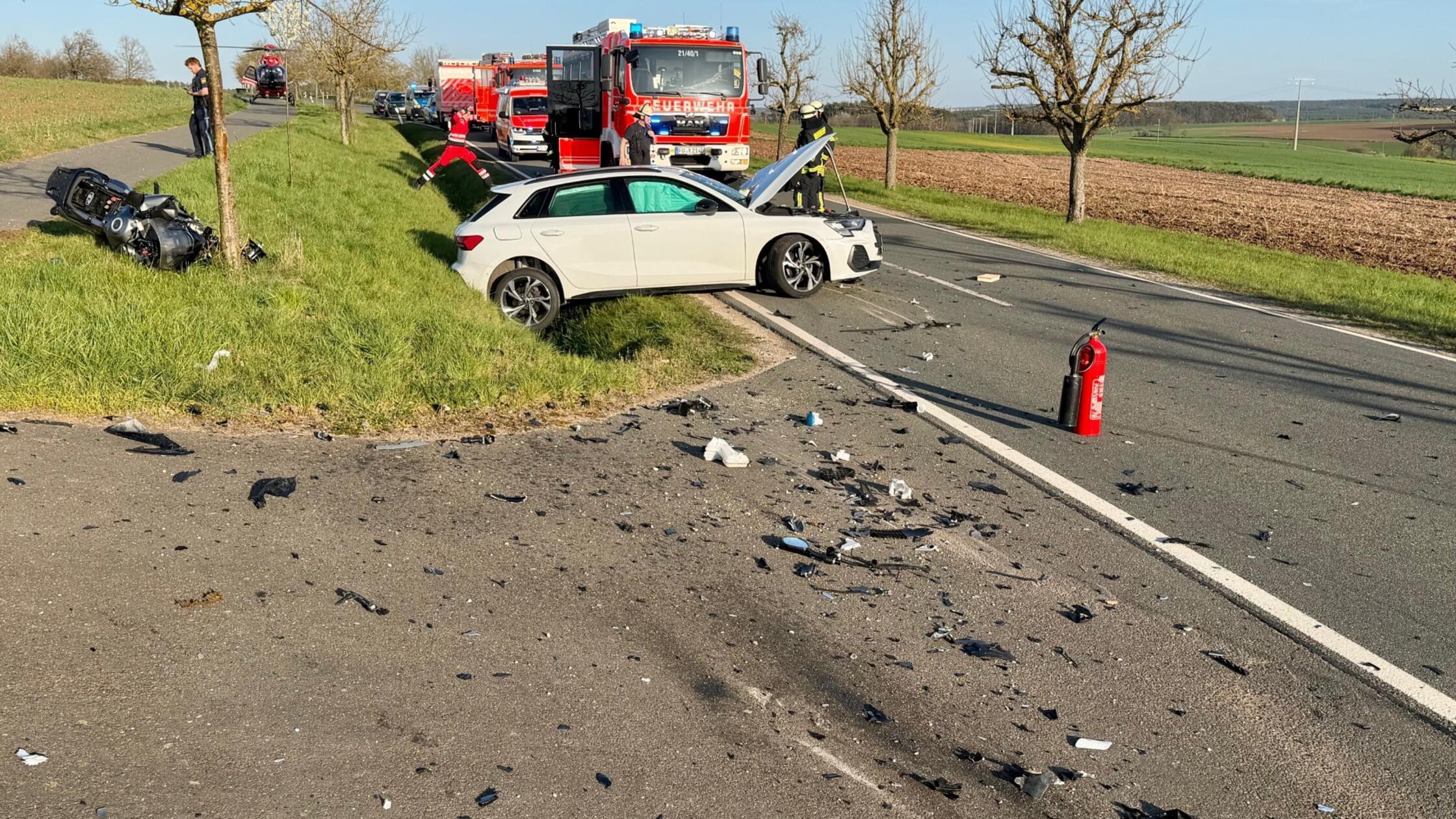 FÜ19 schwerer Verkehrsunfall 