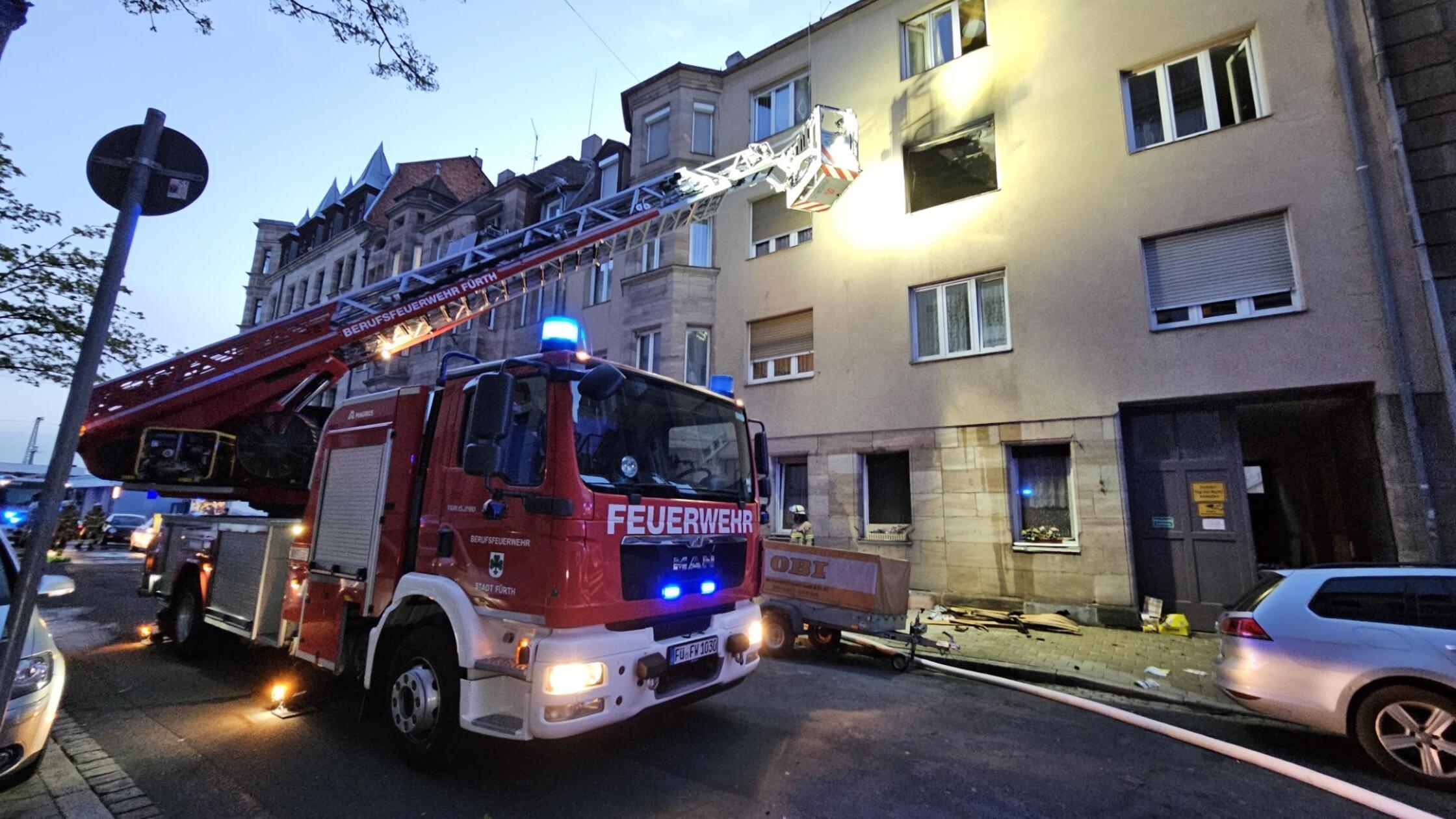 Brand Fürth Geierstraße