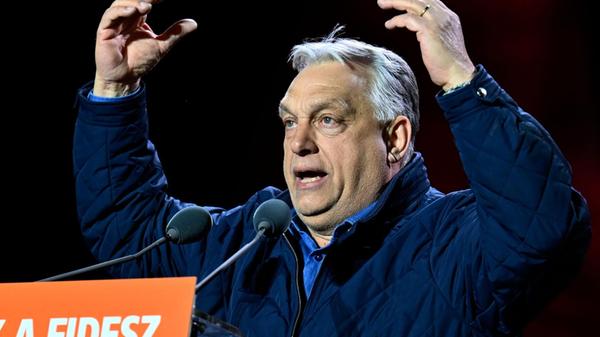 Ungarns Ministerpräsident Viktor Orban nimmt an de
