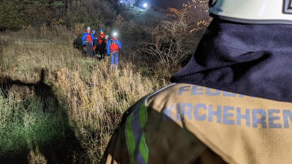 FF Kirchehrenbach_Einsatzübung der Bergwacht am Wa