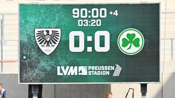 Preussen Münster - SpVgg Greuther Fürth