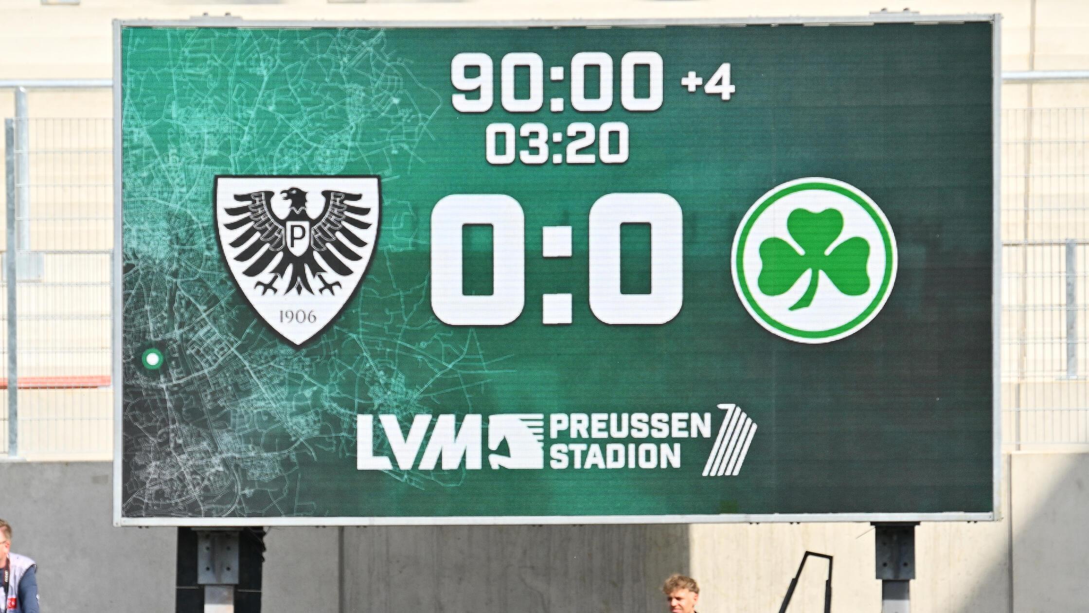 Preussen Münster - SpVgg Greuther Fürth