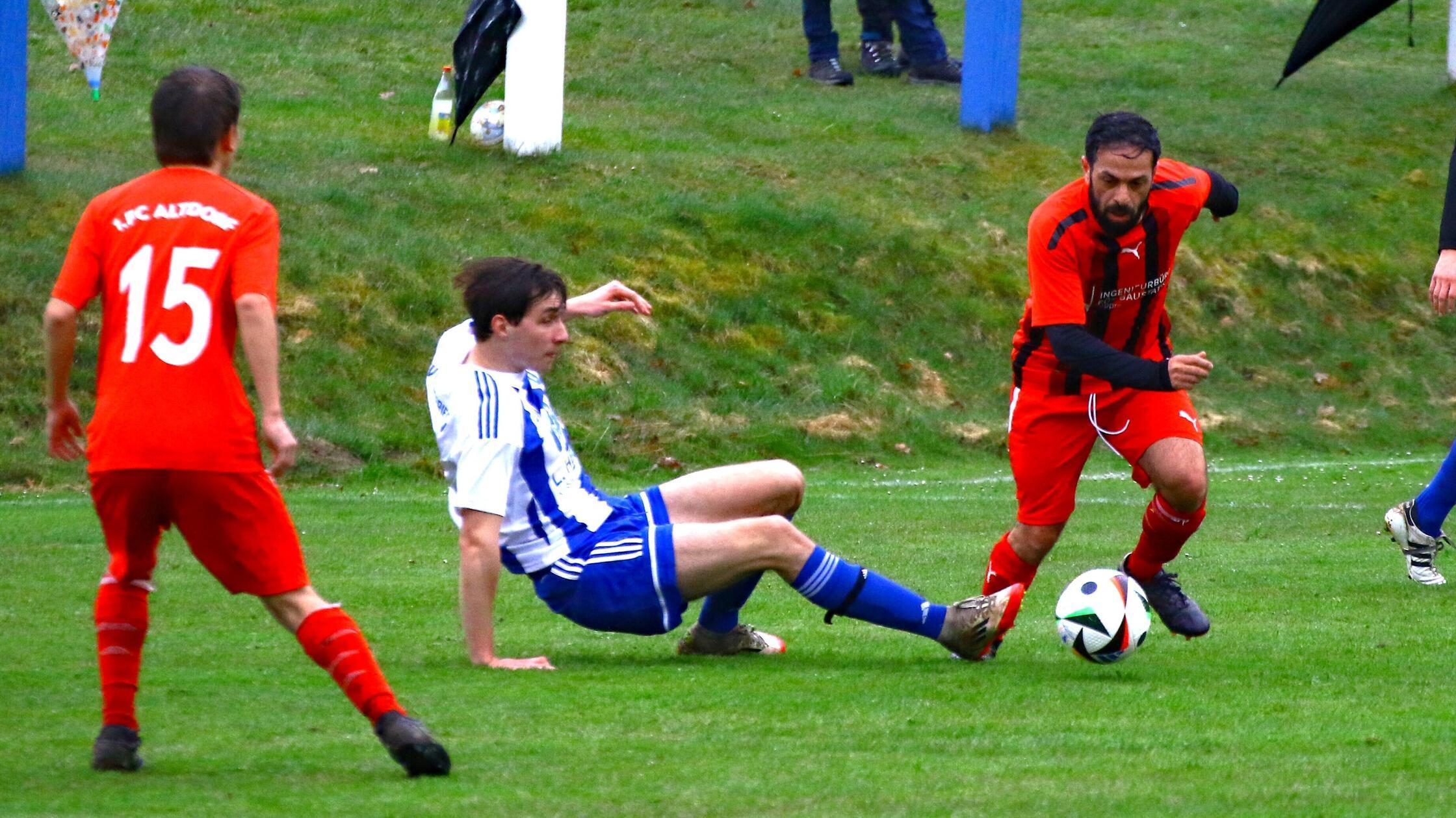 SV Unterferrieden gegen 1. FC Altdorf II - 1